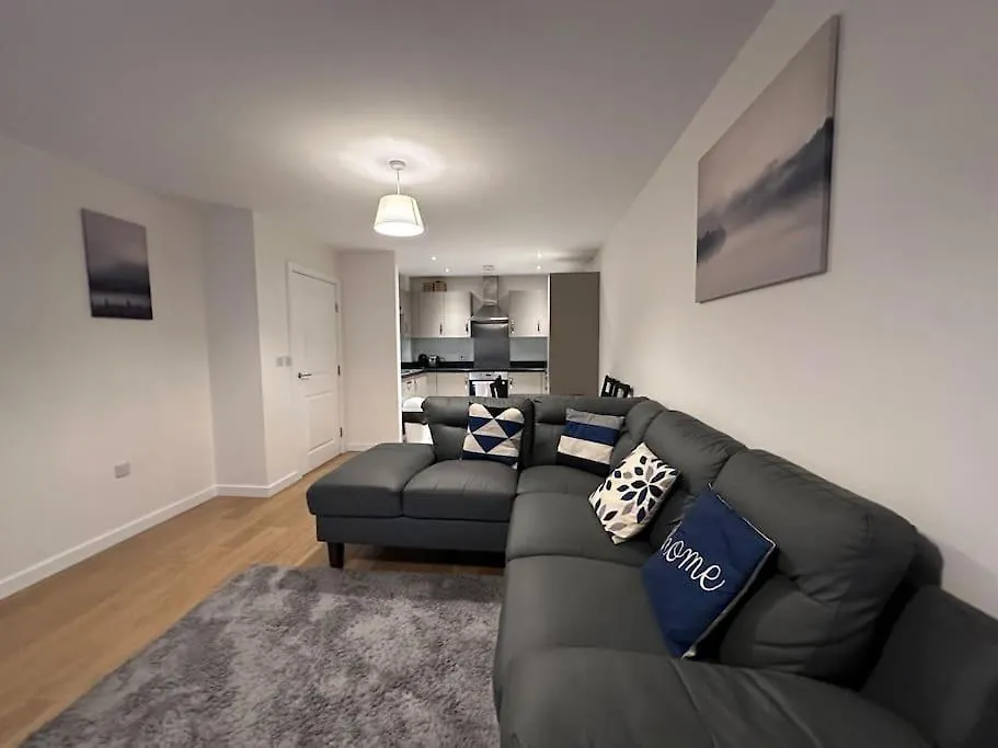 Modern 2 Bed 2 Bath Flat Close To Train Station Belvedere Royaume-Uni